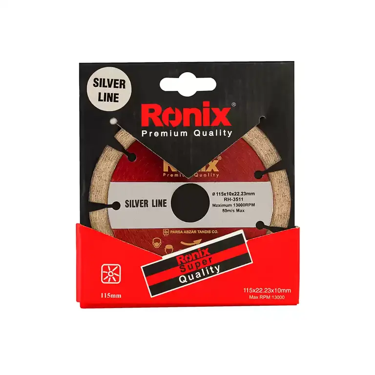 صفحه گرانیت بر ۱۱۵ میلی متری رونیکس مدلRH-۳۵۱۱    رونیکس Ronix