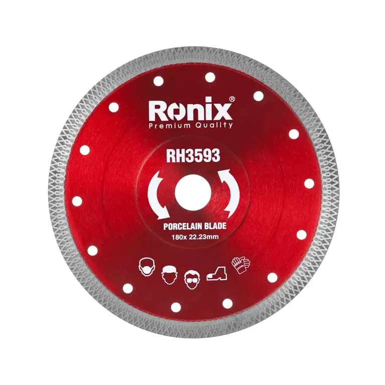 صفحه برش پرسلان بر ۱۸۰ میلی متری رونیکس مدلRH-۳۵۹۳