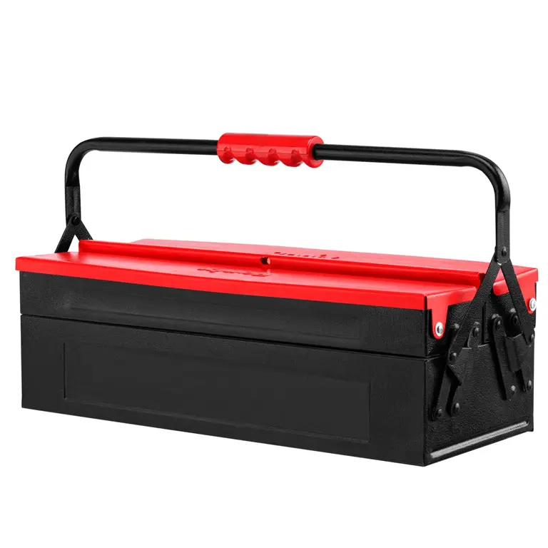 جعبه ابزار فلزی اتوماتیک ۵۰ سانتی متر ۲ طبقه ساخت ایران رونیکس مدل RH-۹۱۷۴