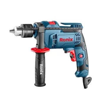 دریل ۱۳ میلی متری چکشی سه نظام آچاری ۶۰۰ وات بدون کیف BMC مدل ۲۲۱۱