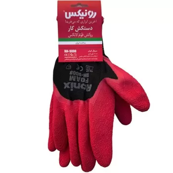 دستکش ایمنی لاتکس با روکش فوم رونیکس مدل RH-۹۰۰۸